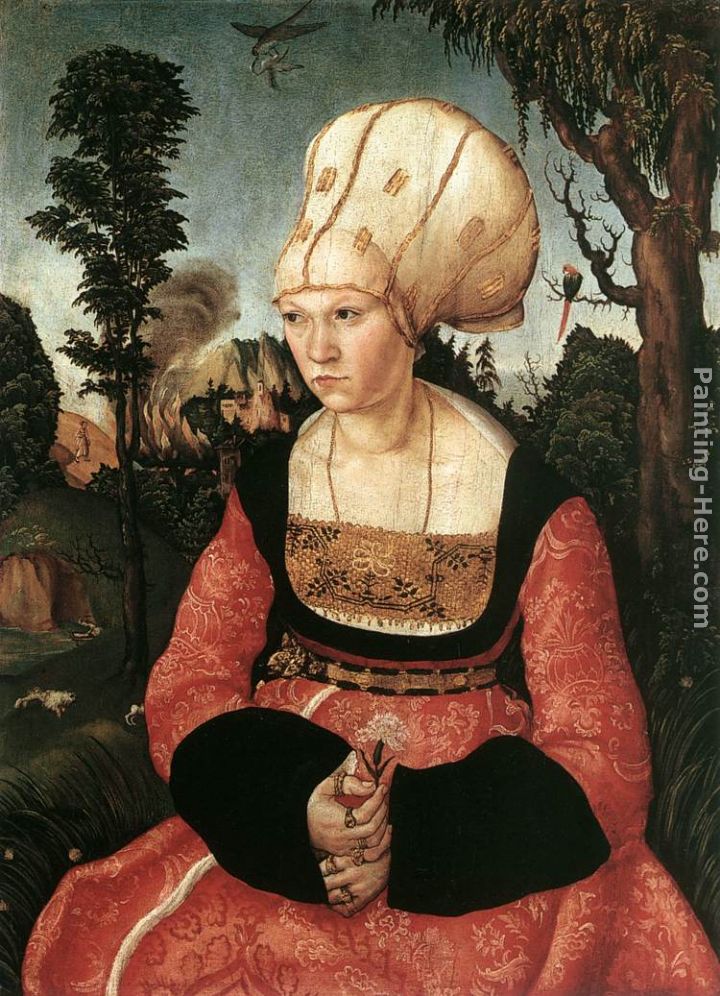 Lucas Cranach the Elder Portrait of Anna Cuspinian